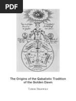 Download The Origins of the Qabalistic Tradition of the Golden Dawn by Sincerus Renatus SN65883561 doc pdf