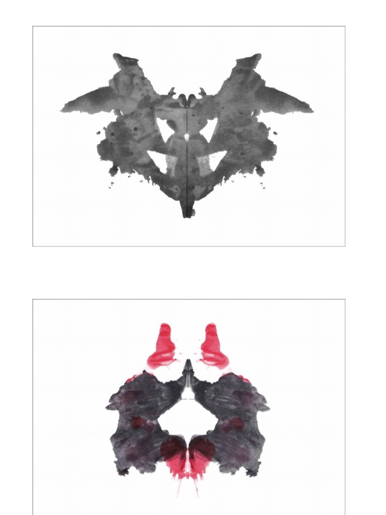 Pranchas de Rorschach | PDF