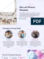 Men and Women Shopping