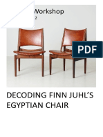 Decoding Finn Juhl's Egyptian Chair - Workshop - Brief