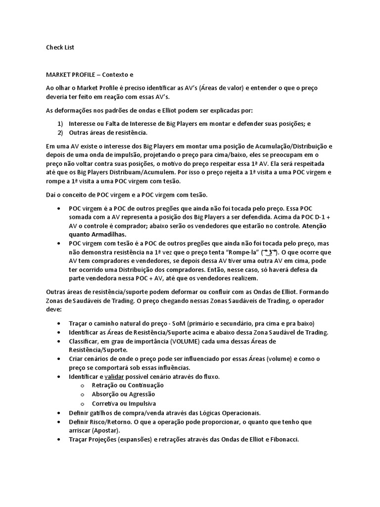 Chack List | PDF