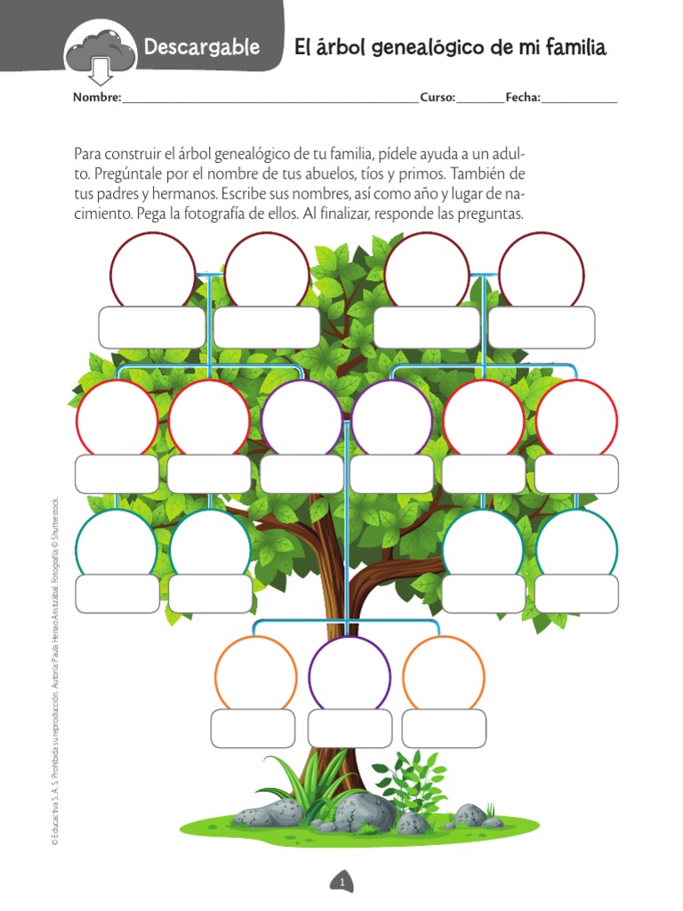 Construye tu árbol genealógico familiar | PDF