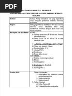 PDF Sop Syringe Pump Compress