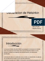 Declaracion de Helsinkin Marron