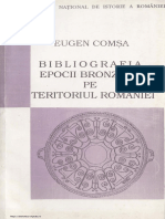 Comsa Bibliografia Epocii Bronzului 1996