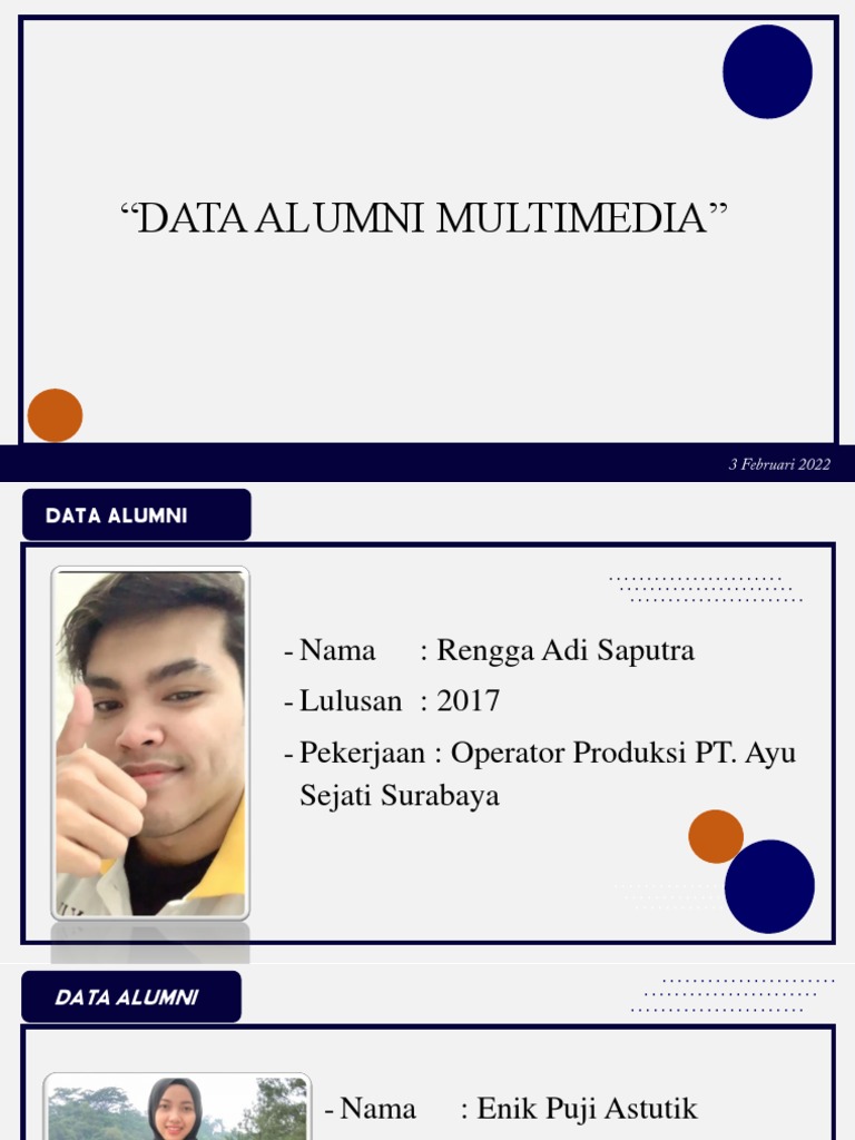 Data Alumni Multimedia 2017-2022 | PDF