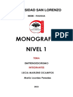 Monografía Nivel 1