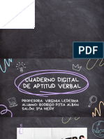 Cuaderno Digital de Aptitud Verbal