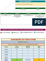 Exam & Syllabus Notice: Test Name