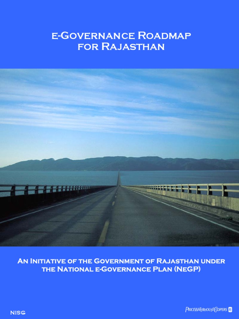 eGovernanceRoadmap Rajasthan | PDF | E Government | Governance