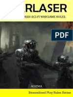 Warlaser - Sci-Fi Wargame Rules - 6IWrWC