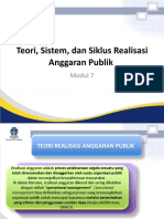 Modul 7 - Realisasi Anggaran Publik, Pengadaan Barang Jasa Publik