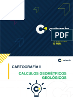 Sesión 4 - CÁLCULOS GEOMÉTRICOS - GEOLÓGICOS