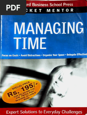 How to manage time
