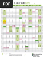 GIS Calendar 2023 2024 FA