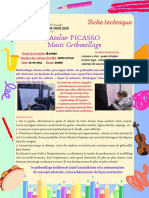 Atelier PICASSO Music Gribouillage: Fiche Technique