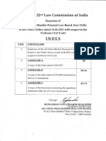 Representation of Aimplb To Law Commission 479910