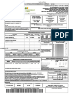 Nota Fiscal - Fatura - Conta de Energia Elétrica 2A Via