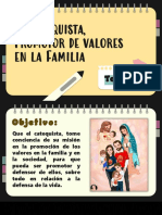 Tema 42 El Catequista Promotor de Valores en La Familia