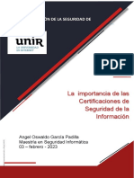 Importancia de La Certificaciones