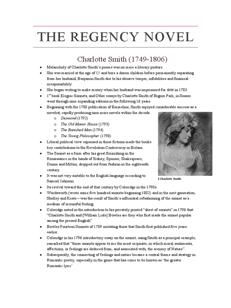 The Regency Novel | PDF | Pride And Prejudice | Mr. Darcy