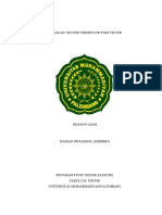 Makalah Second Order Low Pass Filter