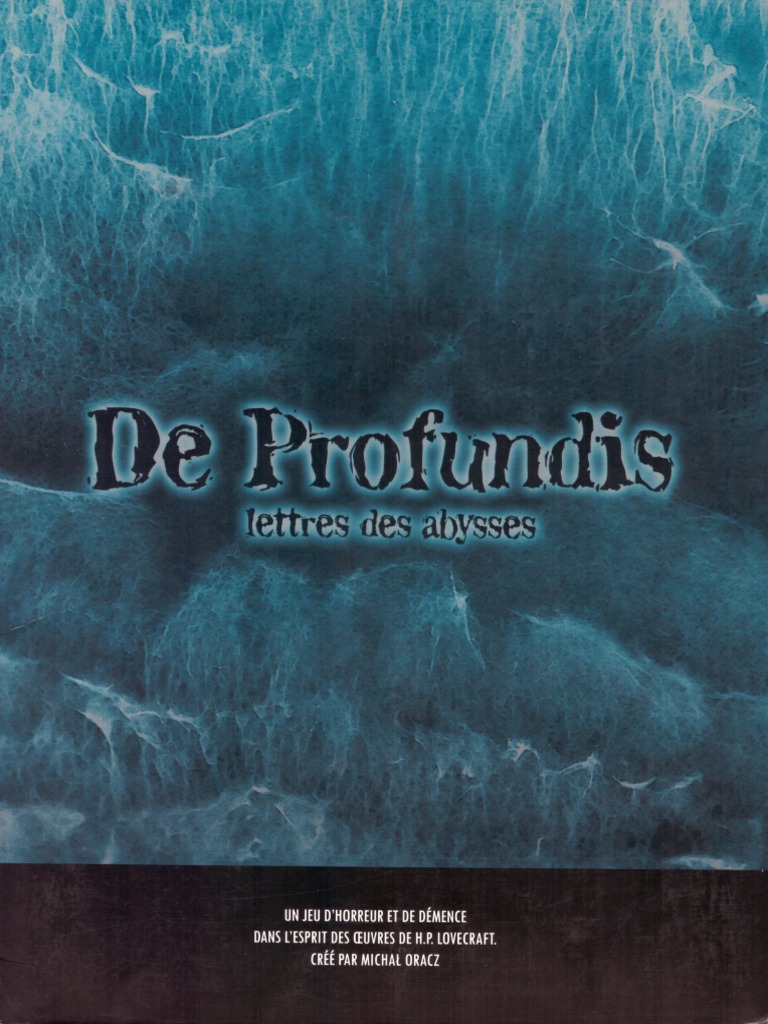 De Profundis - Chemise | PDF