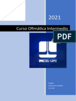 Curso Ofimática Intermedio: Usuario (Nombre de La Compañía) 12-10-2021