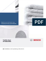 Manual Bosch Serie 6 WTG85230EE (40 Páginas)