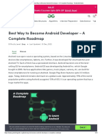 Android Dev Roadmap