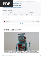 Youtube Uploader Bot