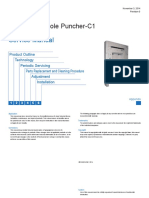 External 2 - 3 Hole Puncher C1 Service Manual