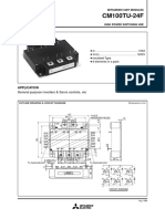 CM100TU-24F MitsubishiElectricSemiconductor