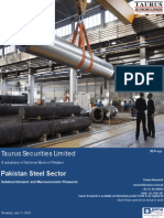 Detailed Report - Pakistan Steel Sector