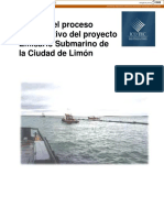 Diseño Del Proceso Constructivo Del Proyecto Emisario Submarino de La Ciudad de Limón
