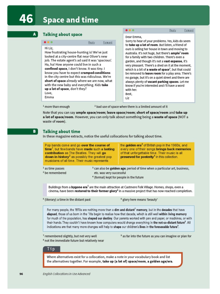 Collocations Unit 46 | PDF