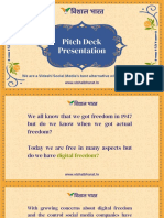 Blue Pitch Deck Business Presentation