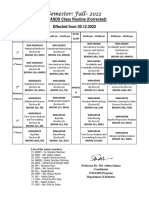 Corrected Routine Fall - 2022