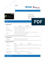 Credit Card Form Receipt