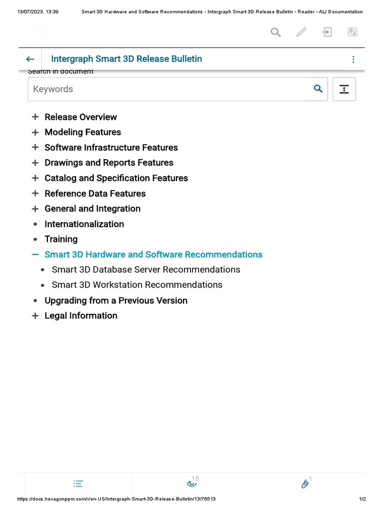 Smart 3D System Requirements Guide | PDF | Databases | Server (Computing)