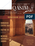 Al-Qasim Volume 1 Issue 3 (Ramadan 1443 - April 2022)