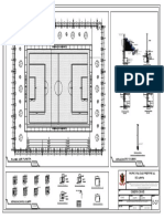 Plano de Cancha-Cimentaciones