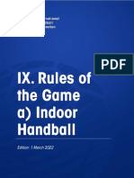 Rules of the Game_Indoor Handball