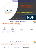 UNIT - I-Suppressed Carrier Modulations