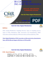 UNIT - III-Pulse Digital Modulation