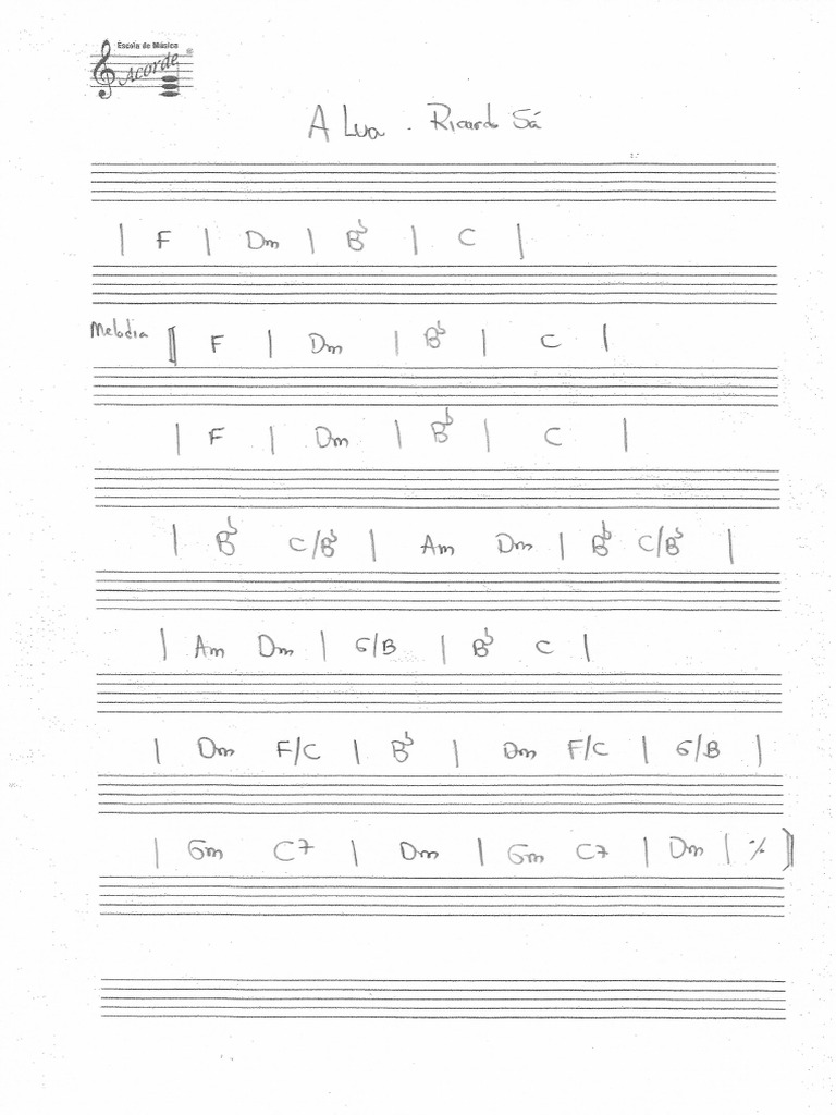 A Lua - Ricardo Sa | PDF