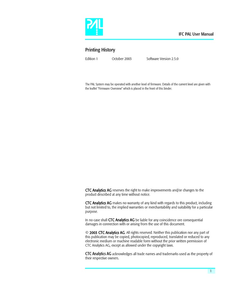 Ctc Ifc Pal User Manual Pdf Power Supply Fuse Electrical