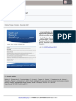 Health & Research Journal: Mechanical Ventilation and ICU Length of Stay Following Cardiac Surgery