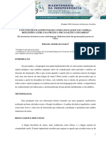 O Inconsciente Estruturado Como Linguagem Não Verbal Reflexões Acerca Da Prática Psicanalítica em Libras