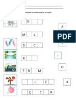 Atividade Complete Com As Vogais